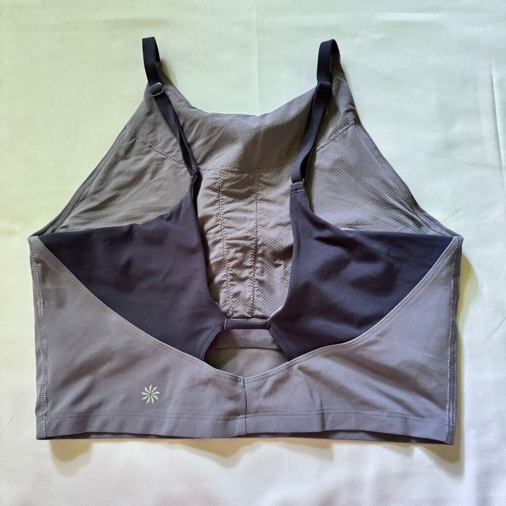 Athleta Crop Tank Intention Top High Neck Women's Size Medium - Picture 2 of 6